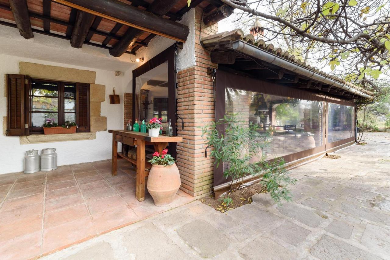Masia Can Manent Del Bosc S XVIII Santa Eulalia de Ronsana ภายนอก รูปภาพ