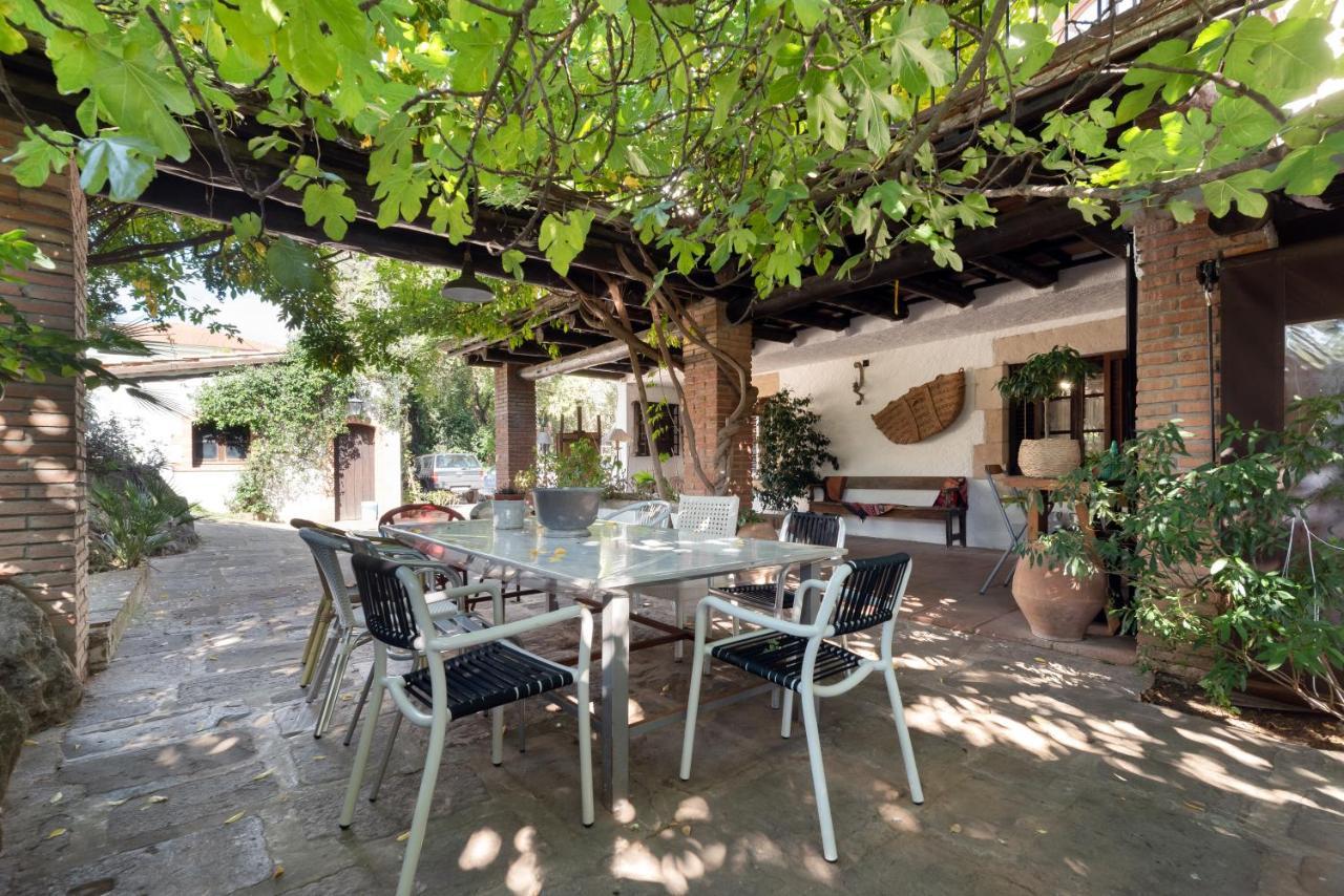 Masia Can Manent Del Bosc S XVIII Santa Eulalia de Ronsana ภายนอก รูปภาพ