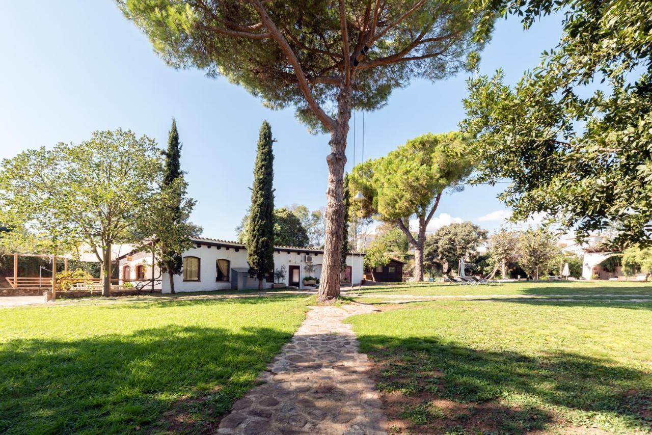Masia Can Manent Del Bosc S XVIII Santa Eulalia de Ronsana ภายนอก รูปภาพ
